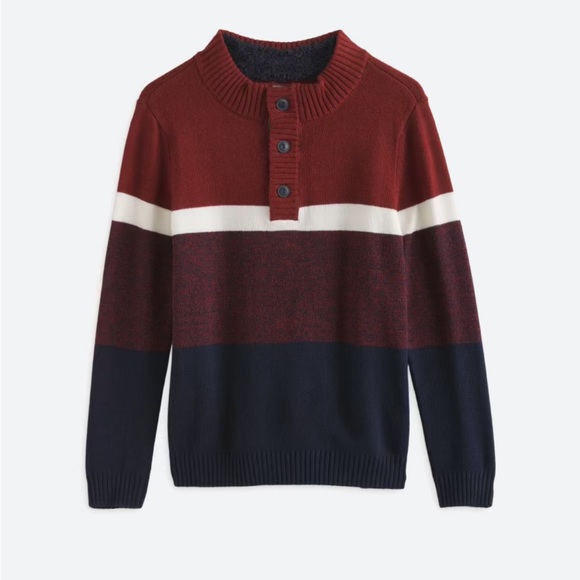 Commerce Other - Commerce Jimmy Button Mock Neck Sweater 🫶